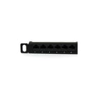 StarTech 24 Port 0.5U Cat5e Patch Panel, RJ45 Ethernet Rackmount Cat 5e 110 Patch Panel-Clear numbering on the front of each RJ45 port makes it easy to identify cable runs
