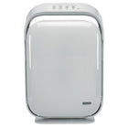 GermGuardian AC9200WCA Hi-Performance True HEPA Ultra-Quiet Air Purifier System with UV-C-True HEPA Filter captures 99.97% of dust and allergens as small as .3 microns such as household dust, pet dander, mold spores and plant pollens.  Activated granular carbon filter reduces odors from pets, smoking, cooking along with harmful VOC's emitted from a variety of household products and chemicals.