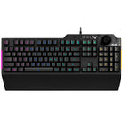 ASUS TUF Gaming K1 RGB keyboard-Durable, reinforced plastic frame with up to 300 ml spill-resistance for everyday stability and reliability