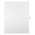 Mark Maker Legal Exhibit Index Tab White Single Tabs, 1/15th Cut, Letter Size, No Holes, Number 23, 25 Pack-White Single Tabs, 1/15th Cut