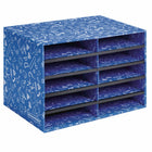 Fellowes Bankers Box For Classroom - 10 Compartment Literature Sorter-Contains 60% Recycled content