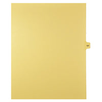 Mark Maker Legal Tabs - Letter Size - Buff - 1/15th cut - 25 tabs per package - 5 packages Pack - Number 187-Buff SingleTabs
