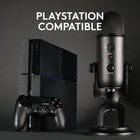 Logitech Blue Yeti Game Streaming Kit-HD Audio Samples - Accentuate your content, set an ambient vibe or make your audience laugh with the included treasure trove of HD audio samples