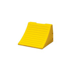 Checkers Industrial Products Heavy-Duty Polyurethane Wheel Chocks, Max Tire Diameter: 65", Depth: 15", Height: 11" (MC3009)-Material: Polyurethane