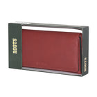 Roots Ladies Large Clutch Wallet with Removable Checkbook - Red-12
