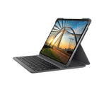 Logitech Slim Folio ProBacklit Bluetooth Keyboard Case for iPad Pro 12.9-inch (3rd and 4th generation) - Graphite-Backlit keys Type away, day or night. Backlit laptop-like keys with 3 adjustable levels of brightness lets you achieve maximum productivity anywhere
