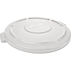 Round Brute Tops, Dia." x H", 22 1/4 x 1 3/8, White, 3 lbs., 3 Pack-Dimensions Dia." x H" - 22 1/4 x 1 3/8