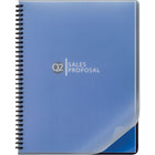 GBC Clear View Premium Plus Presentation Cover, Frost, Round Corners, 25/Pack-Durable plastic is spill and tear proof
