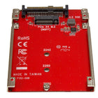 StarTech M.2 Drive to U.2 Host Adapter for M.2 PCIe NVMe SSDs (U2M2E125)-Fast and easy setup with native OS support