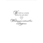 Millbrook Studios 5-3/8" x 7-3/4" Happy Anniversary Love isn't About Being Perfect Greeting Cards and Envelopes, 18 Pack (06617)-Card shop quality greeting cards