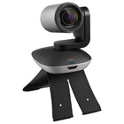 Logitech Group Conference Camera System with Extension Microphones-Ultra-wideband audio; Four omnidirectional, beamforming microphones