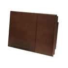 Winsome Alden Lap Desk, Flip Top with Drawer, Foldable Legs, Antique Walnut-Flip top size measures 13.96" x 13.78"