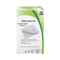 Wasip Gauze Pads - 3" x 3" - 100 Pack-These high quality 12 ply Type VII USP sterile surgical grade gauze pads are individually wrapped and are extremely absorbent