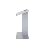 Urbann Lutrin K1 sans roulettes - aluminium - gris clair-610 mm x 510 mm x 1143 mm (24" x 20" x 45")