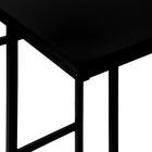 Monarch Specialties 2170 Accent Table - 24"H/Black/Black Metal-10