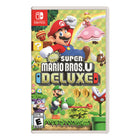 New Super Mario Bros U Deluxe for Nintendo Switch-A variety of playable characters are available, some with unique attributes that affect gameplay and platforming physics.