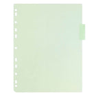 JAM Paper Index Tab Dividers, 5-tab (375032921)-Designed to fit any standard three-ring binder.