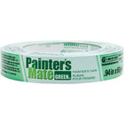 Shurtech Painter's Mate Green Masking Tape, 24 mm x 55m-Recommended for multiple surfaces including painted drywall, wood, metal, glass and more