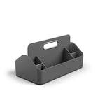 Poppin Organizer Caddy - Dark Grey-Carrying handle for easy portability
