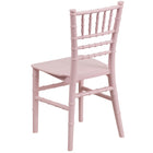 Flash Furniture Kids Pink Resin Chiavari Chair - 10 Pack-Pink Finish