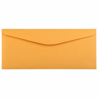 JAM Paper #11 Recycled Envelopes - 4 1/2" x 10 3/8" - Brown Kraft Manila - 100 Pack-Colour: Brown Kraft Envelopes