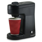 oneBREW Single Serve Brewer for K-Cup Coffee Pods (KOB-300)-Single-use water reservoir (Brew size: 4 ounces minimum to 15 ounces maximum, one cup at a time)