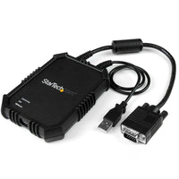 StarTech Laptop-to-Server KVM Console with Rugged Housing-Durable performance, with a rubberized housing