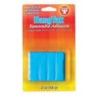 Hygloss Hangtak Removable Adhesive, 2 Oz., Blue, 12 Pack-Removable adhesive tape can be used on most clean, dry and interior surfaces to mount photos easily