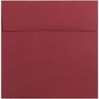 JAM Paper 8.5 x 8.5 Square Envelopes, Dark Red, 50 Pack (31511323I)-Red dark base envelope