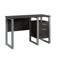 Sauder 45"W Rock Glen Desk - Blade Walnut-Small drawer features metal runners and safety stops