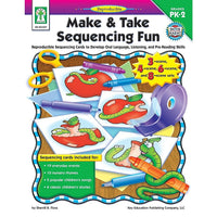 eBook: Key Education 804007-EB Make & Take Sequencing Fun - Grade Pre-K - 2-You will receive two emails: one confirming your entire order, and one with a "Download Software" buttonYou can download immediately or return to your email to download later