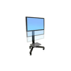Ergotron 24-191-085 Neo-Flex Mobile MediaCenter Video High Density (VHD) TV Cart, Black-Black, rugged plastic-composite