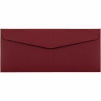 JAM Paper #10 Business Envelopes - 4.125" x 9.5" - Dark Red - 50 Pack-Colour: Dark Red 