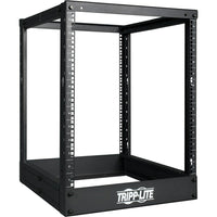 Tripp Lite SR4POST13 4Post Open Frame Rack Cabinet 13U 19", 19" 13U, (SR4POST13)-Colour: Black
