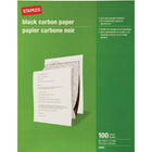 Staples Carbon Paper - Black-8-1/2" x 11"
