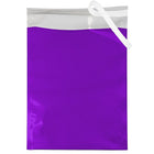 JAM Paper Foil Envelopes with Self Adhesive Closure, 10 x 13, Open End, Purple, 100 Pack (01323295B)-Size: 10" x 13"