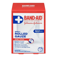 BAND-AID First Aid Products Rolled Gauze, Small-Secure pads with pillow-soft comfort