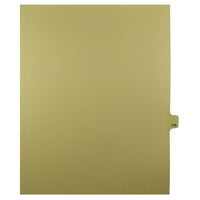 Mark Maker Legal Exhibit Index Tab Buff Single Tabs, 1/25th Cut, Letter Size, No Holes, Number 116, 25 Pack-Buff Single Tabs, 1/25th Cut