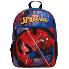 Bioworld 5-Piece Backpack Set - 16" H x 12" W - Spider-Man Logo Characters-Dimensions: 16" H x 12" W x 5" D
