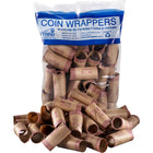 Paper Coin Tube, 2-Dollar Coins, 36 Pack-36 crimped end coin wrappers, to organize loose change