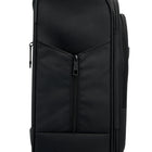 Bugatti Madison Ultimate 21.5" Softside Carry-on Luggage with Laundry Bag - Black-Zipper-release expansion system (20% more packing space)
