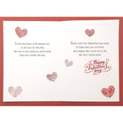 Rosedale Greeting Cards/Envelopes - Happy Valentine's Day Mom and Dad - 5-1/2" x 8" - 12 Pack-Contains glitter or foil embellishments