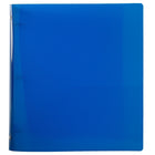 JAM Paper Plastic 3 Ring Binder, 1 Inch, Blue, 4 Pack (751T1bug)-4
