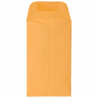 JAM Paper #3 Coin Envelope - 2 1/2" x 4 1/4" - Brown Kraft Manila - 100 Pack-Size: #3 (2.5 x 4.25 inches)