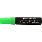 Marvy Uchida Jumbo-Point Liquid Chalk Markers - Erasable - Dustless - Lime Green - 2 Pack-Quantity: 2 per pack