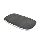Uncaged Ergonomics BASE Active Standing Desk Balance Board & Anti-Fatigue Mat, Silver/Black-Meticulously Engineered, Pattented Shape: designed for optimal, safe use