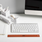 JAM Paper Stainless Steel Ruler with Non-Skid Backing - 12" - Orange - 12 Pack-Size: 12 Inches long / 1 Foot ruler