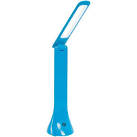 Merangue Folding Desk Lamp with Dimmer, Blue-Desk lamp