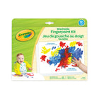 Crayola Washable Fingerpaint Kit-Provides hours of tactile experimenting, colour mixing and artistic fun