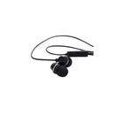 Verbatim Stereo Earphones with Microphone - Black-Wired earphones